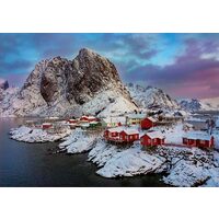 Puzzle Educa - Îles Lofoten. Norvège, 1500 pièces, colle incluse