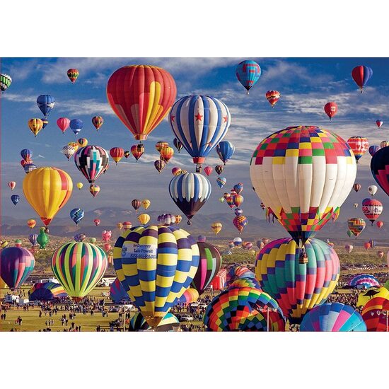 Puzzle Educa - Ballons, 1500 pièces, colle incluse