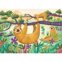 Puzzle Educa - Paresseux, 48 pièces
