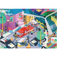 Puzzle Educa - Assistenzdienste, 200 Teile