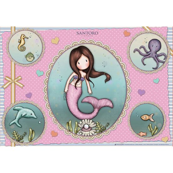 Puzzle Educa - Gorjuss - So Nice To Sea You, 300 Teile