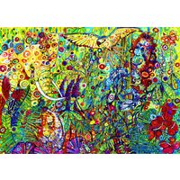 Puzzle 1500 Teile - Sally Rich: Der Regenwald