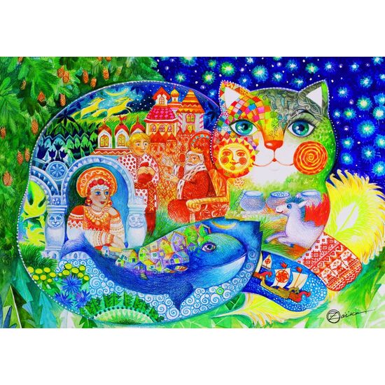 Puzzle 1500 pezzi - Racconto Russo