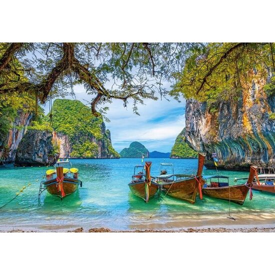Puzzle Castorland - Wunderschöne Bucht in Thailand, 1500 Teile