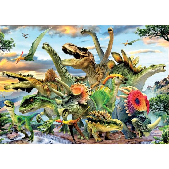 Puzzle Educa - Dinosaurier, 500 Teile