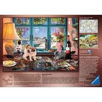 Puzzle Ravensburger - Schreibtisch mit Puzzle, 1000 Teile