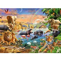 Puzzle Ravensburger - Frühling im Dschungel, 100 Teile