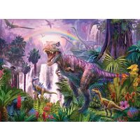 Puzzle Ravensburger - Land der Dinosaurier, 200 Teile