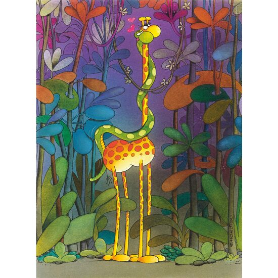 Puzzle Clementoni - Guillermo Mordillo : L'Amant, 500 pièces
