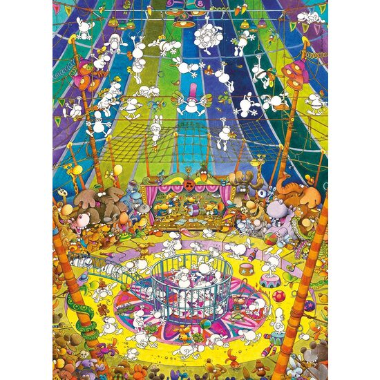 Puzzle Clementoni - Guillermo Mordillo: The Show, 1000 Teile