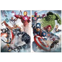 Puzzle Educa - Marvel Mania, 2x500 Teile