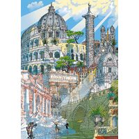 Puzzle Educa - Citypuzzles - Rom, 4x200 Teile