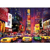 Puzzle fosforescente Educa - Times Square Neón, 1000 piezas
