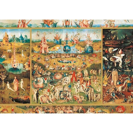 Puzzle Educa - Hieronymus Bosch: Der Garten der Lüste, 2000 Teile