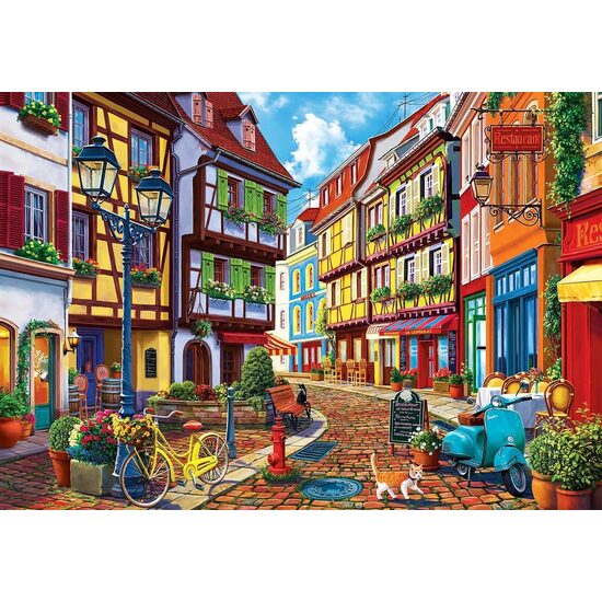 Anatolisches Puzzle - Marthy H. Segelbaum: Cobblestone Alley, 500 Teile