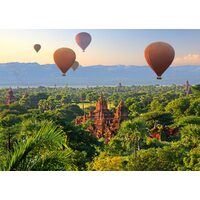 Schmidt-Puzzle - Heißluftballons, Mandalay, Myanmar, 1000 Teile