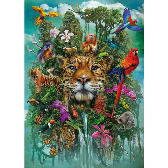 Puzzel Schmidt - Koning van de jungle, 1000 stukjes