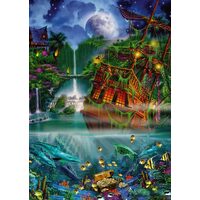 Puzzle Schmidt - El tesoro hundido, 1000 piezas