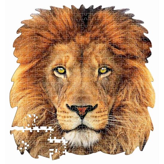 Puzzle contour Educa - Forme Lion, 375 pièces