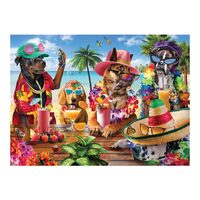 Anatolisches Puzzle – Tropische Partyhunde, 1000 Teile