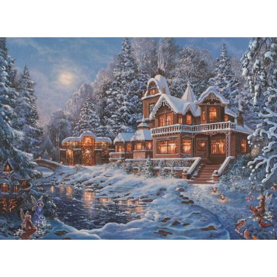 Puzzle Anatolien - Magie de l'Hiver, 1000 pièces