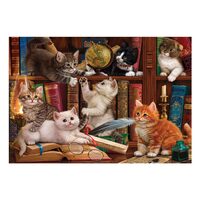 Anatolisches Puzzle - Katzen und Bücher, 500 Teile