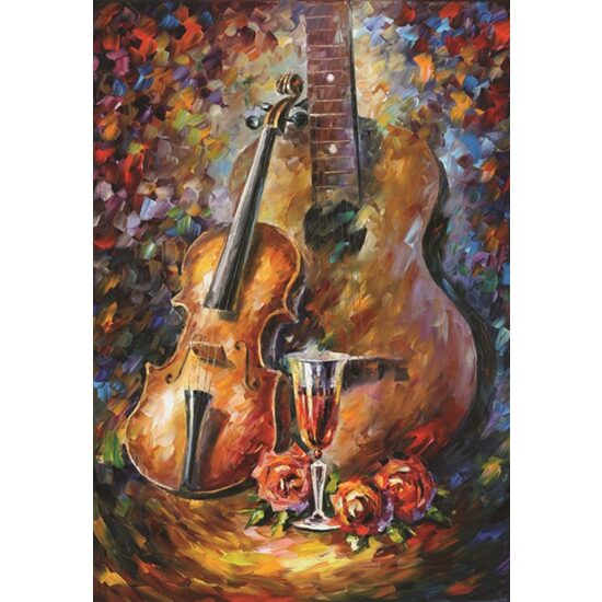 Puzzle Anatolien - Guitare et Violon, 500 pièces