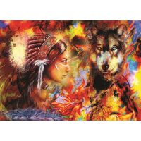 Puzzle de Anatolia - La doncella del lobo, 1500 piezas