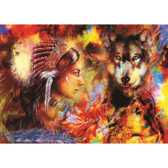 Puzzle de Anatolia - La doncella del lobo, 1500 piezas