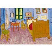 1000-teiliges Puzzle - Vincent Van Gogh: Schlafzimmer in Arles, 1888