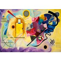 Puzzle 1000 pieces - Vassily Kandinsky: Gelb-Rot-Blau, 1925