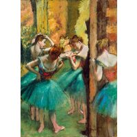 1000-teiliges Puzzle – Edgar Degas: Tänzer, Pink und Grün, 1890