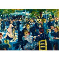 1000-teiliges Puzzle - Auguste Renoir: Tanz in Le Moulin de la Galette, 1876