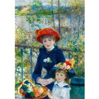 1000-teiliges Puzzle - Auguste Renoir: Zwei Schwestern (Auf der Terrasse), 1881