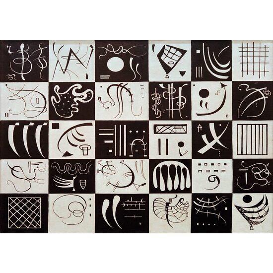 Puzzle 1000 piese - Vassily Kandinsky: Trente, 1937