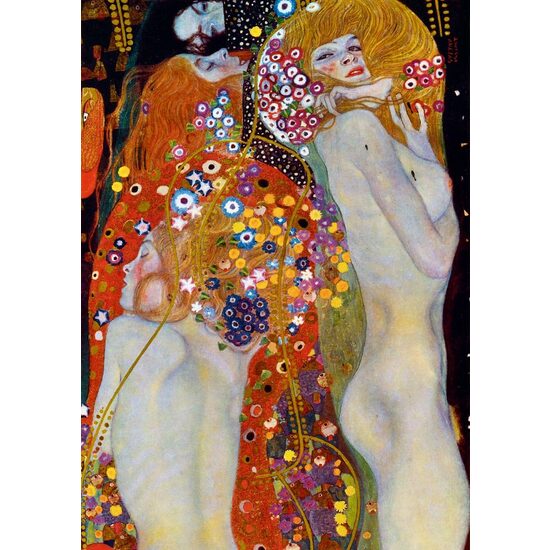 1000 Teile Puzzle - Gustav Klimt: Wasserschlangen II, 1907