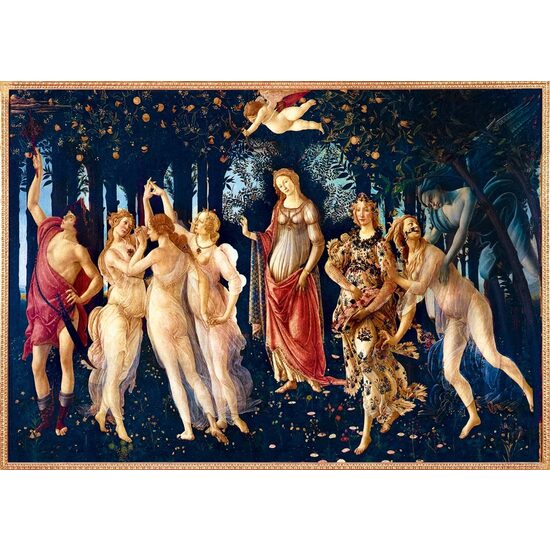 1000-teiliges Puzzle – Sandro Botticelli: La Primavera (Frühling), 1482