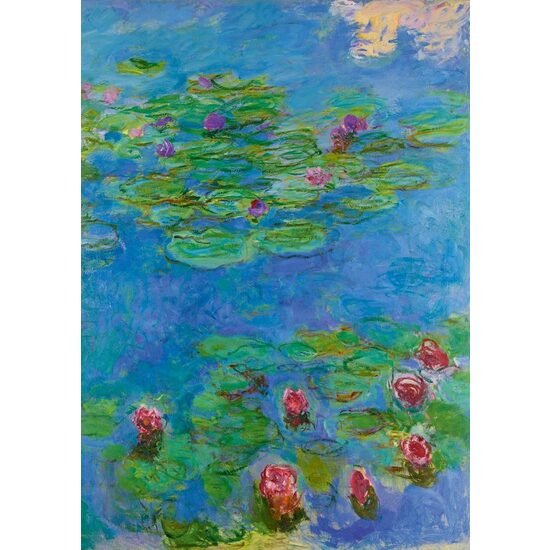 1000 Teile Puzzle - Claude Monet: Seerosen, 1917
