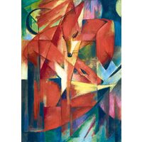 1000 piece puzzle - Marc Franz: The Foxes, 1913