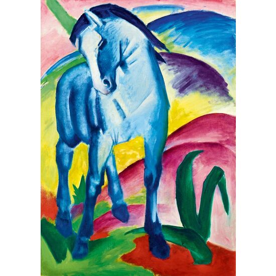 1000 Teile Puzzle - Marc Franz: Blaues Pferd I, 1911