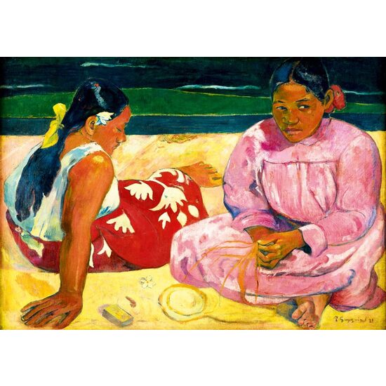 1000-teiliges Puzzle - Paul Gauguin: Tahitianische Frauen am Strand, 1891