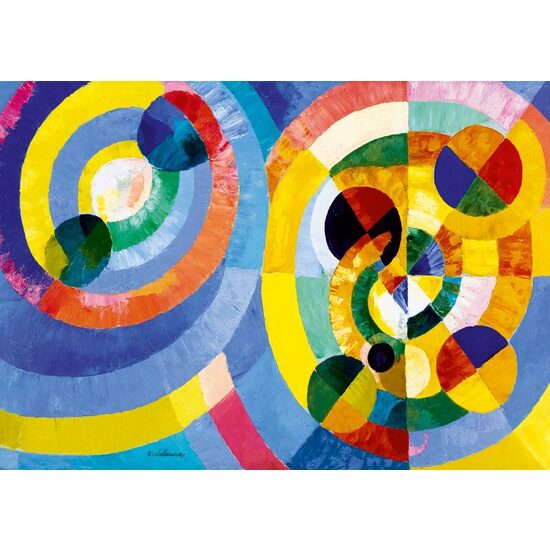1000-teiliges Puzzle – Robert Delaunay: Circular Forms, 1930