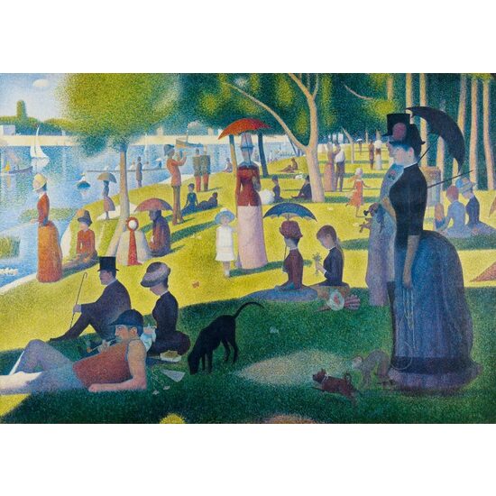 1000-teiliges Puzzle – Georges Seurat: Ein Sonntagnachmittag auf der Insel La Grande Jatte, 1886