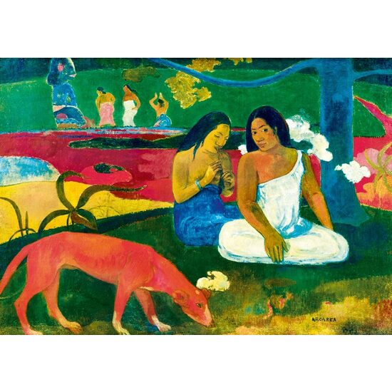 Puzzle 1000 pieces - Paul Gauguin: Airing, 1892
