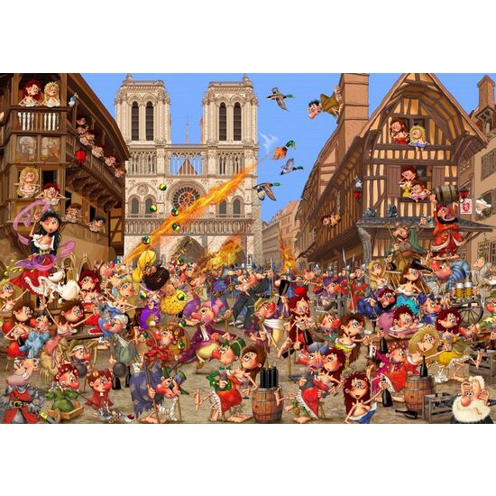 Puzzle Bluebird - La Cour des Miracles!, 2000 Teile