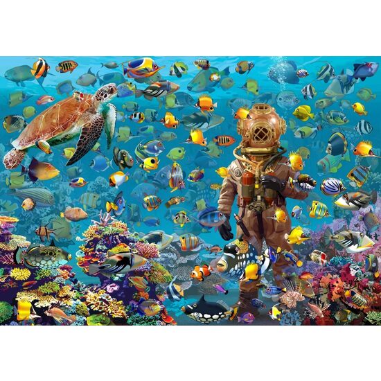 Puzzle Bluebird - Francois Ruyer: Under the Sea, 3000 Teile