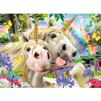 Puzzle Ravensburger - Selfie mit Einhörnern, 100 Teile XXL