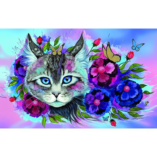 Puzzle Ravensburger - Katzenaugen, 200 Teile XXL