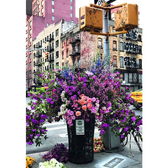 Puzzle Ravensburger - Blumen in New York, 300 Teile XXL