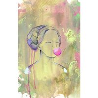 Puzzle Ravensburger - Dame mit Gummiballon, 300 Teile XXL